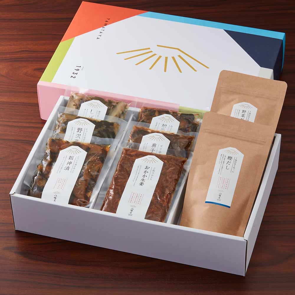【ギフト】〆まで楽しめる漬物セット