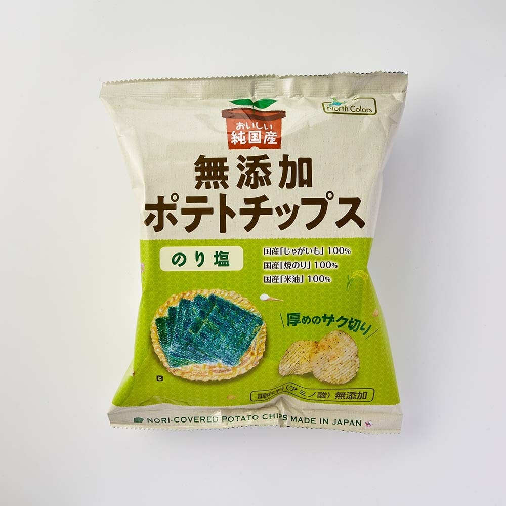 純国産ポテトチップスのり塩